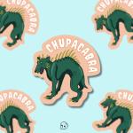 Chupacabra Matte Sticker