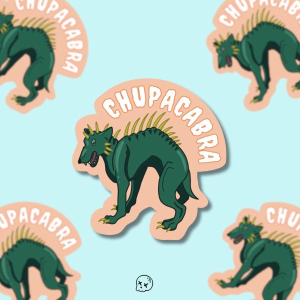 Chupacabra Matte Sticker