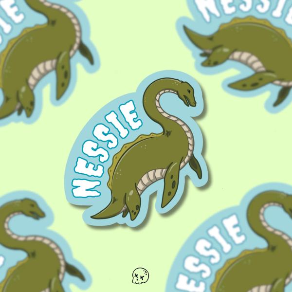 Nessie Matte Sticker