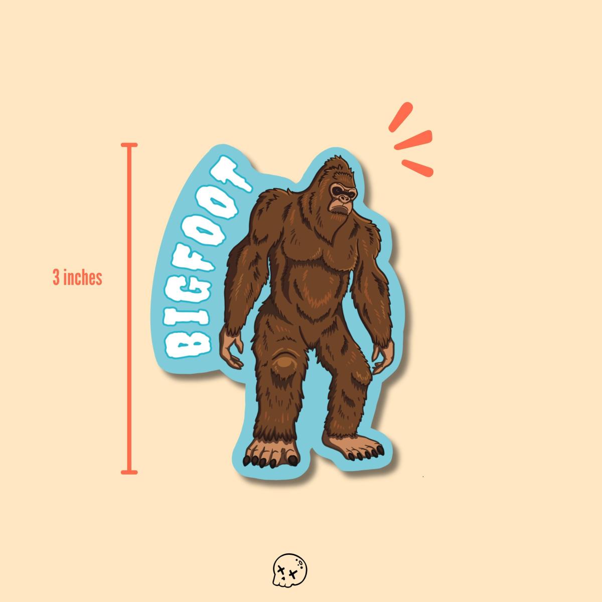 Bigfoot Matte Sticker picture