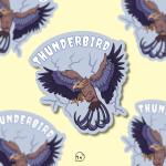 Thunderbird Matte Sticker
