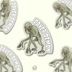 Dover Demon Matte Sticker