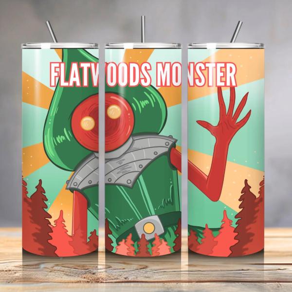 Flatwoods Monster 20oz Skinny Tumbler w/ Straw