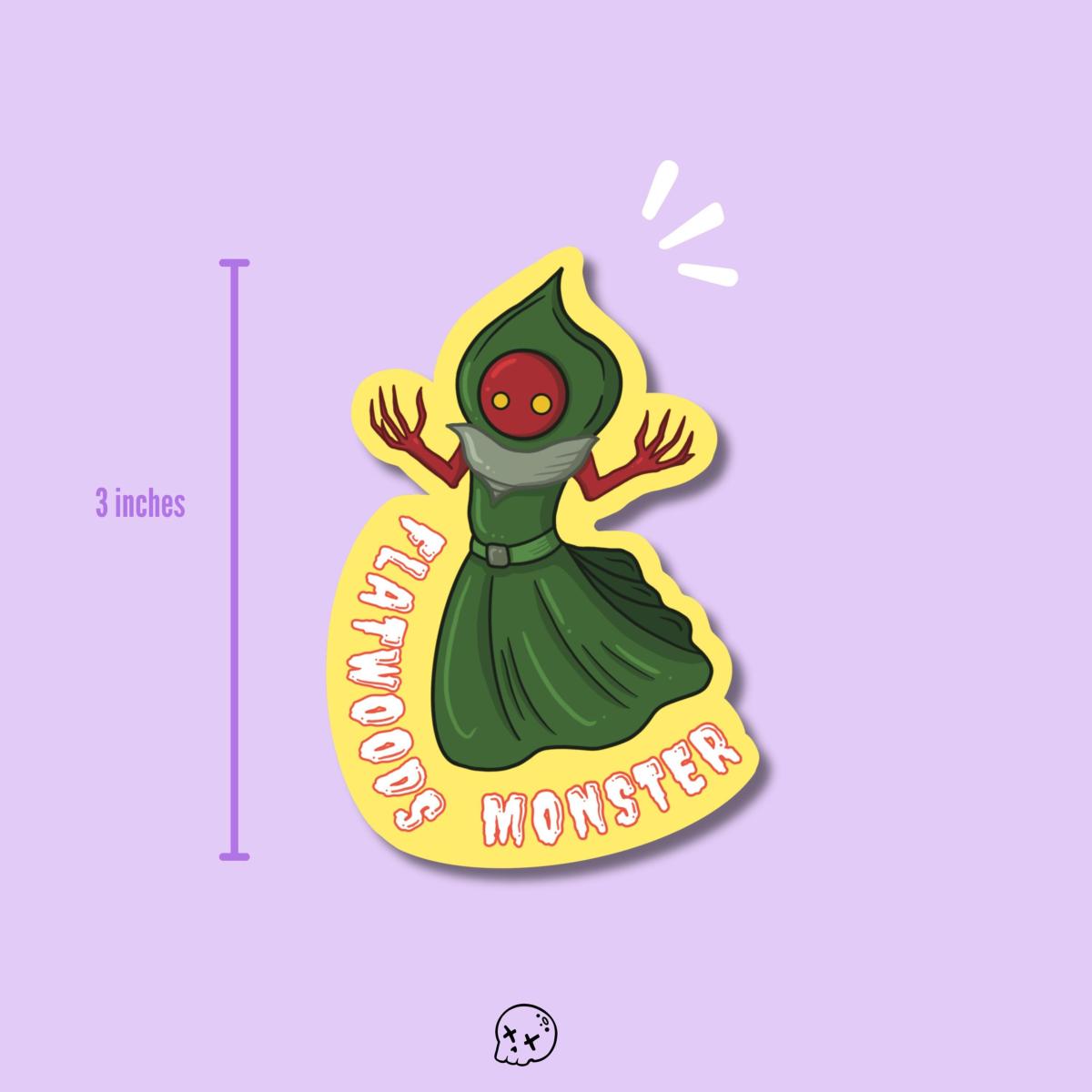 Flatwoods Monster Matte Sticker picture
