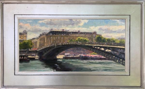 Parisian Iron Bridge picture