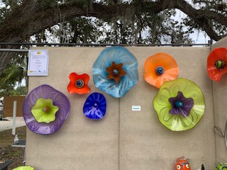 wall flower sculptures picture