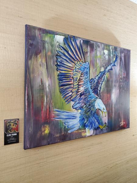 Original Painting, Acrylic on Canvas (18"x24"), "The Eagle" picture