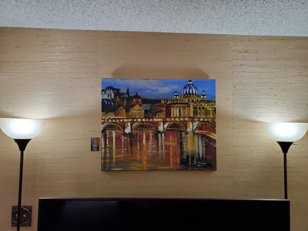 Original Painting, Acrylic on Canvas (24"x30"), "Vatican City" picture