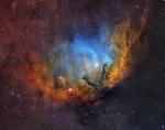 Tulip Nebula 16X20 Printed on Metal