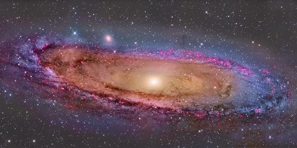 Andromeda Galaxy 20X40 Printed on Metal