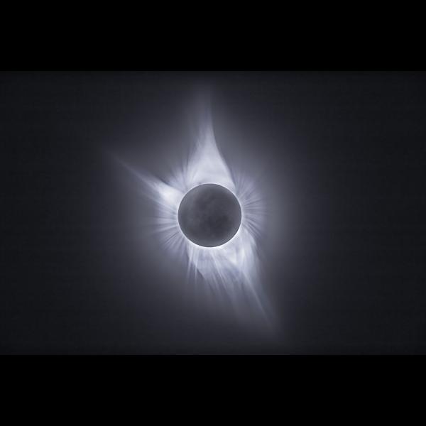 Solar Eclipse 12X24 Printed on Metal picture