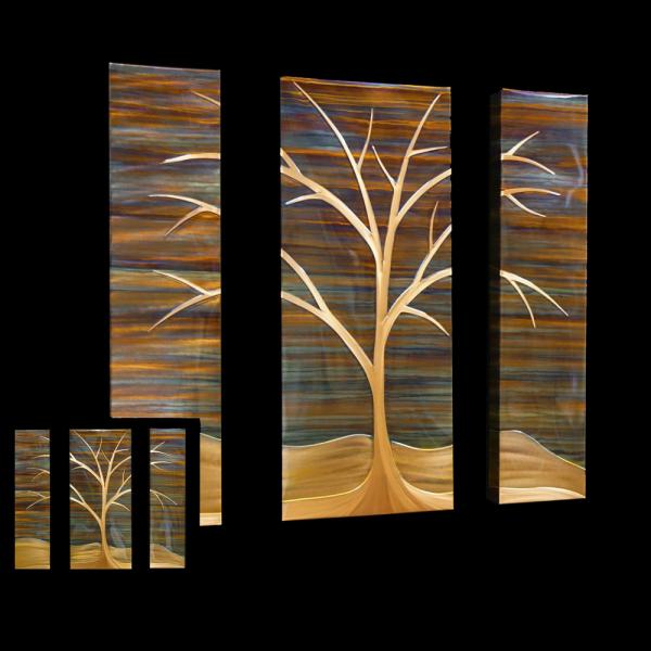 Branches Flat Triptych