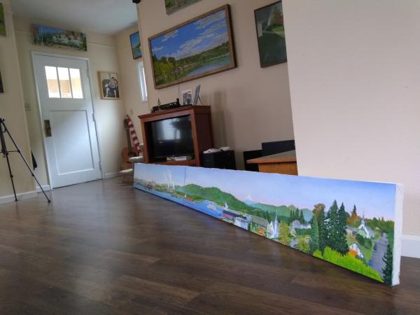 Panorama Canvas #2, 'Rainier' picture