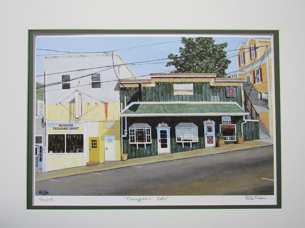 The Evergreen, with green liner picture