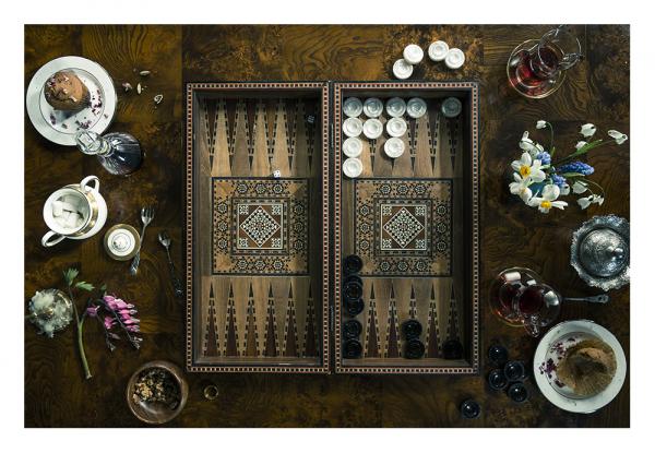 Backgammon, Hibiscus, & Muffins picture