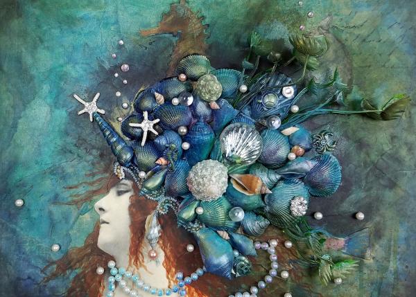 Mermaid Crown Greeting Card picture