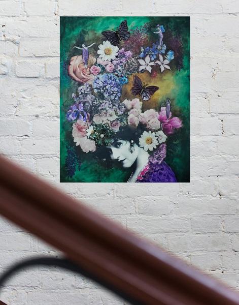 Flower Canvas Wrap Print