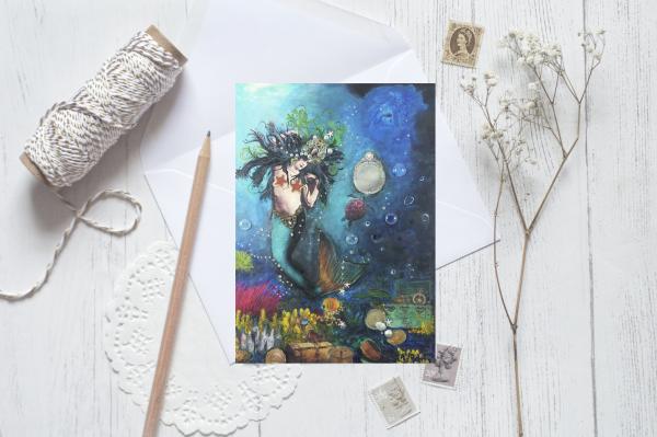 Mermaid Greeting Card picture