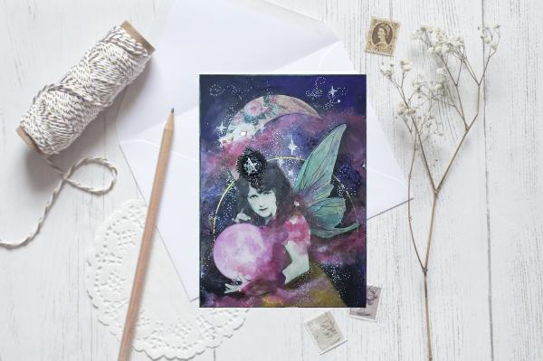 Moon Greeting Card