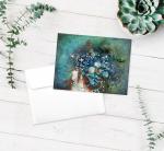 Mermaid Crown Greeting Card