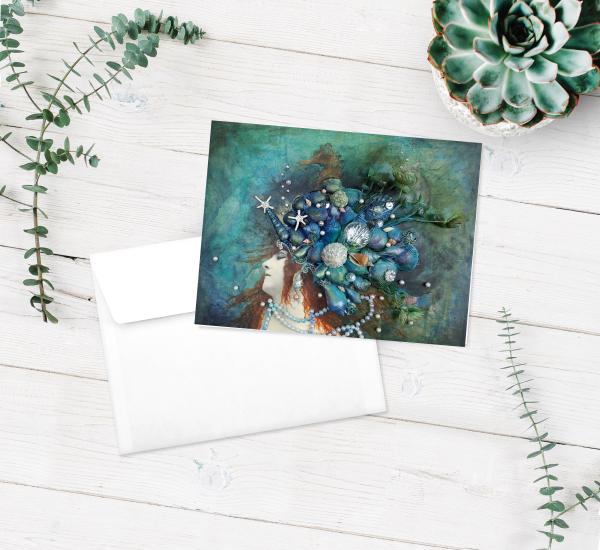 Mermaid Crown Greeting Card picture