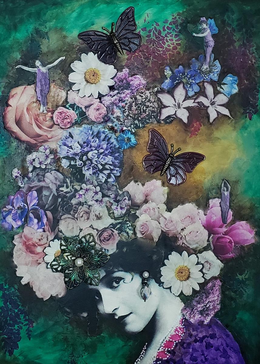 Flower Canvas Wrap Print picture