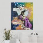 Heavenly Canvas Wrap Print