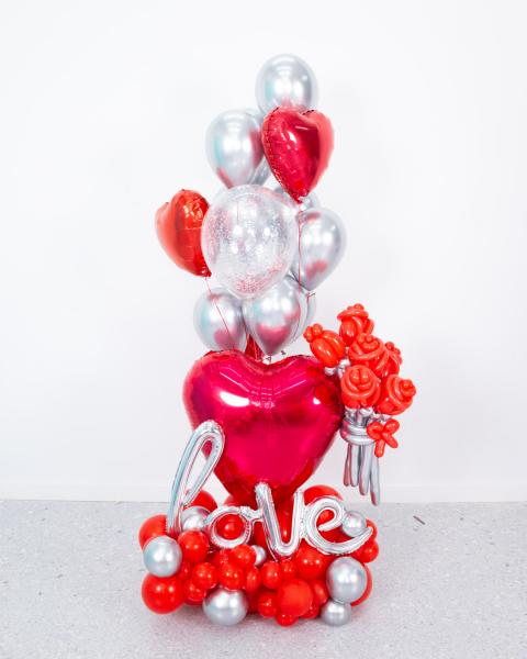 BALLOONS BOUQUET LOVE
