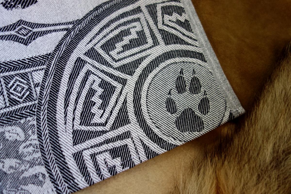 Wolf Jacquard Tea Towel / Wall Art picture