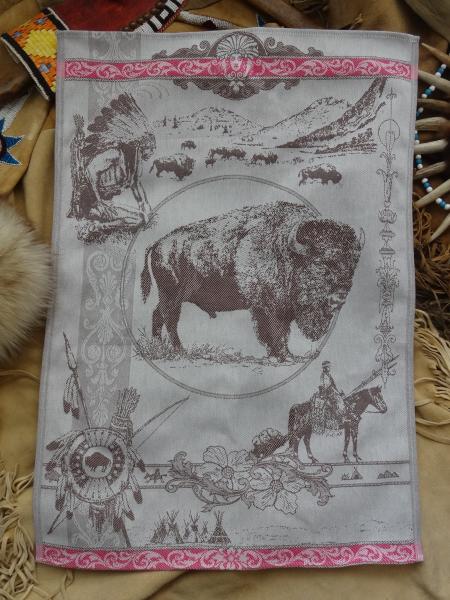 Buffalo Jacquard Tea Towel / Wall Art picture