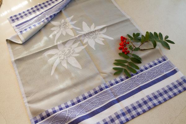 Edelweiss Jacquard Tea Towel / Wall Art picture