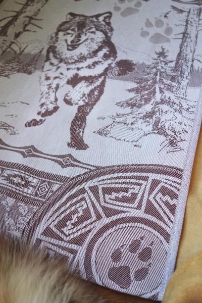 Wolf Jacquard Tea Towel / Wall Art picture