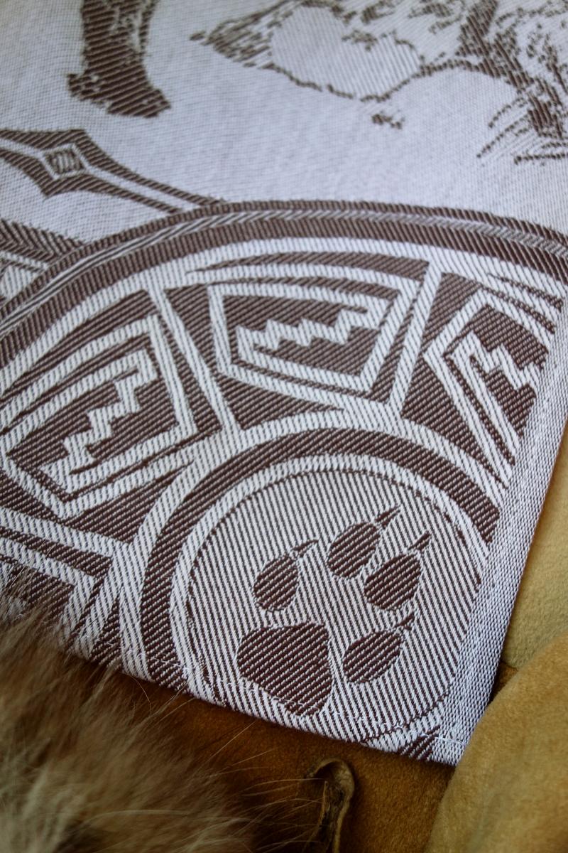 Wolf Jacquard Tea Towel / Wall Art picture