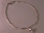 Sterling Silver Anklet or Bracelet with Starfish