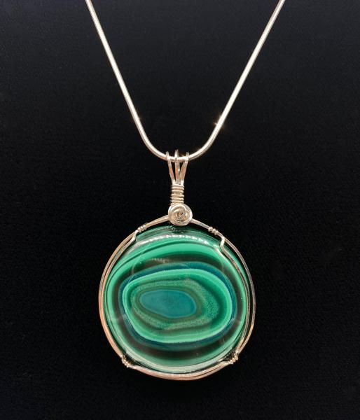 “Bullseye” Malachite