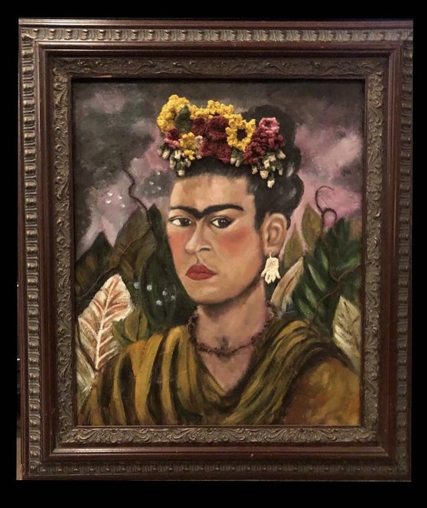 Mixed Media Version of Frida