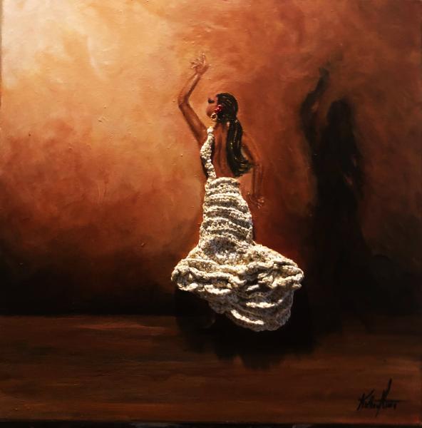 Rose Gold Spanish Dancer picture