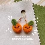 Happy Oranges earrings