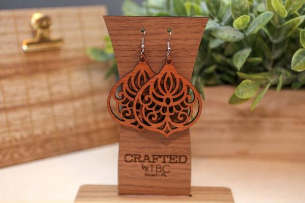 Wood Chandelier Earrings (Style 1) picture