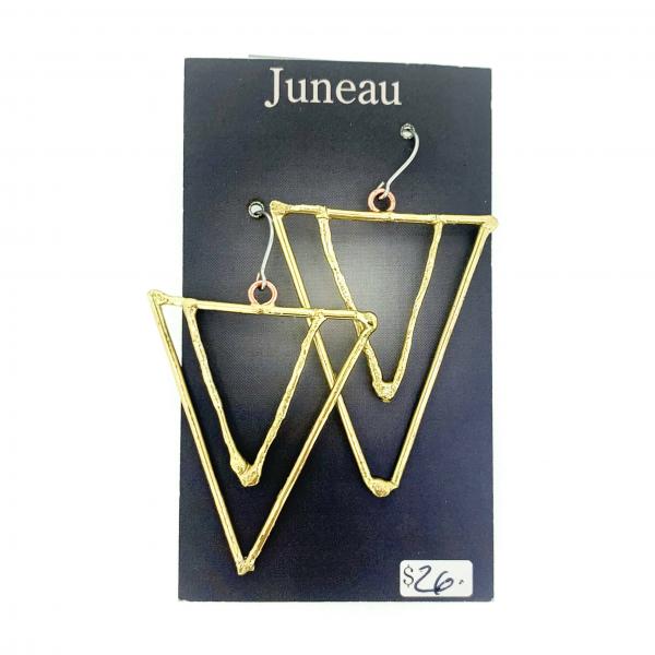 Open Triangle Earrings