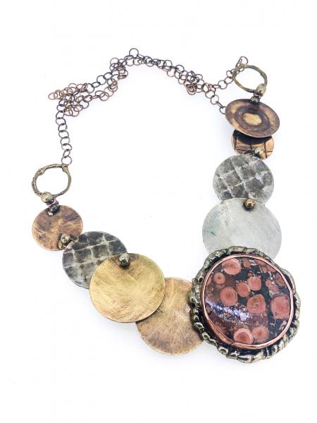 Jasper Circle Necklace