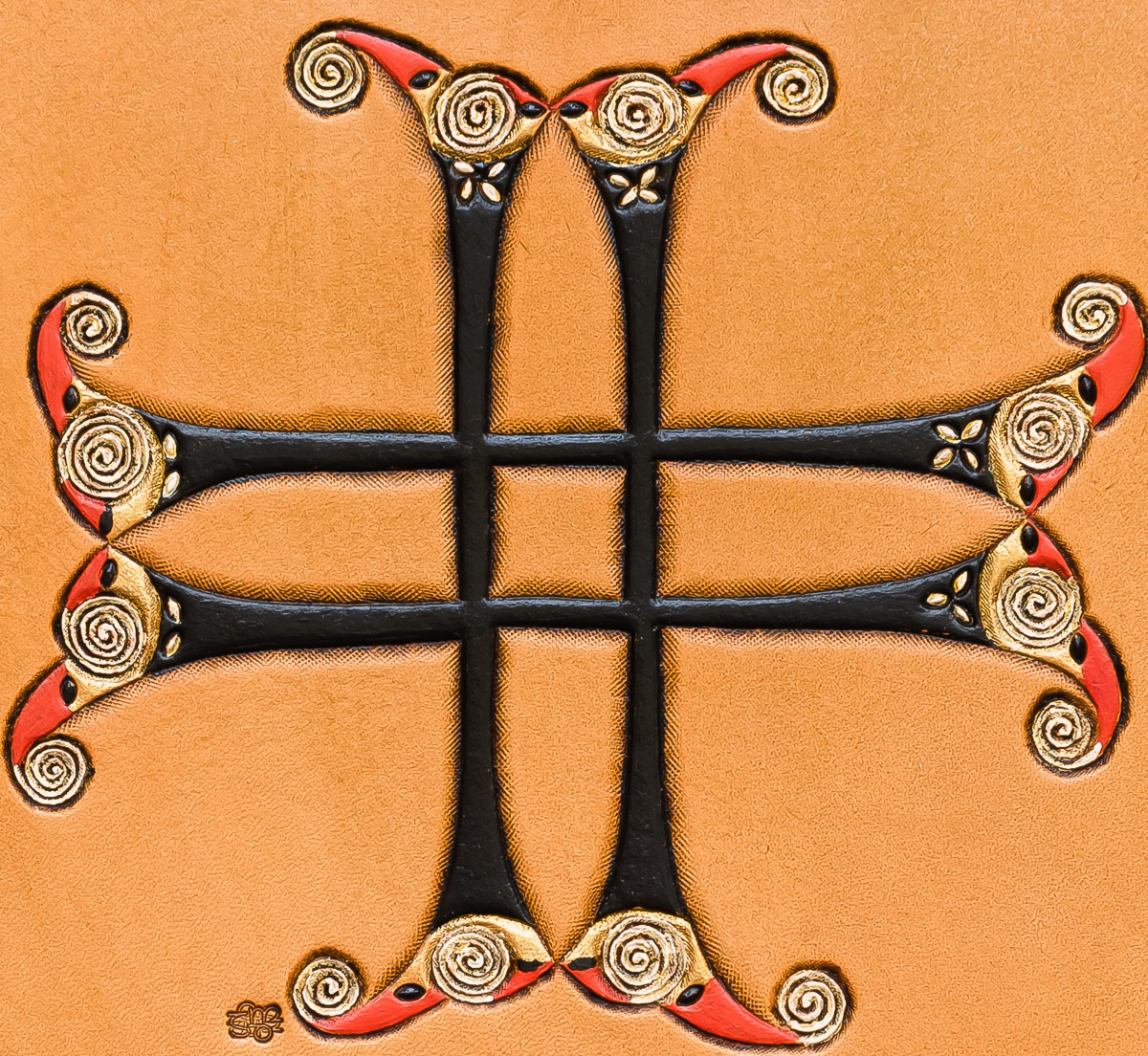 Decor from Collectio Canonum Sanblasiano, f62v.  _GDP8506 picture