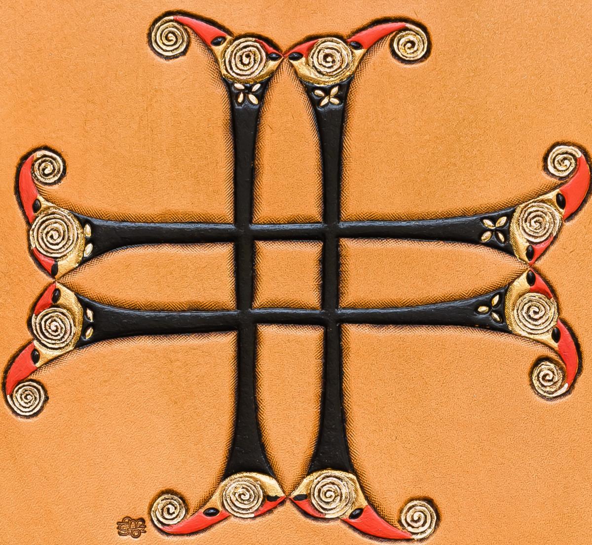 Decor from Collectio Canonum Sanblasiano, f62v.  _GDP8506 picture