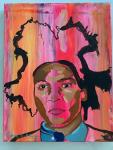 Carrie Smith Kilgore Portrait Study - Jean-Michel Basquiat