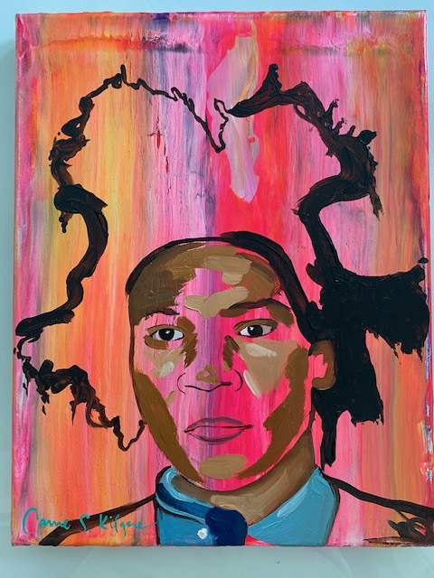 Carrie Smith Kilgore Portrait Study - Jean-Michel Basquiat picture