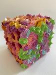 Textured Cube by Carrie Smith Kilgore