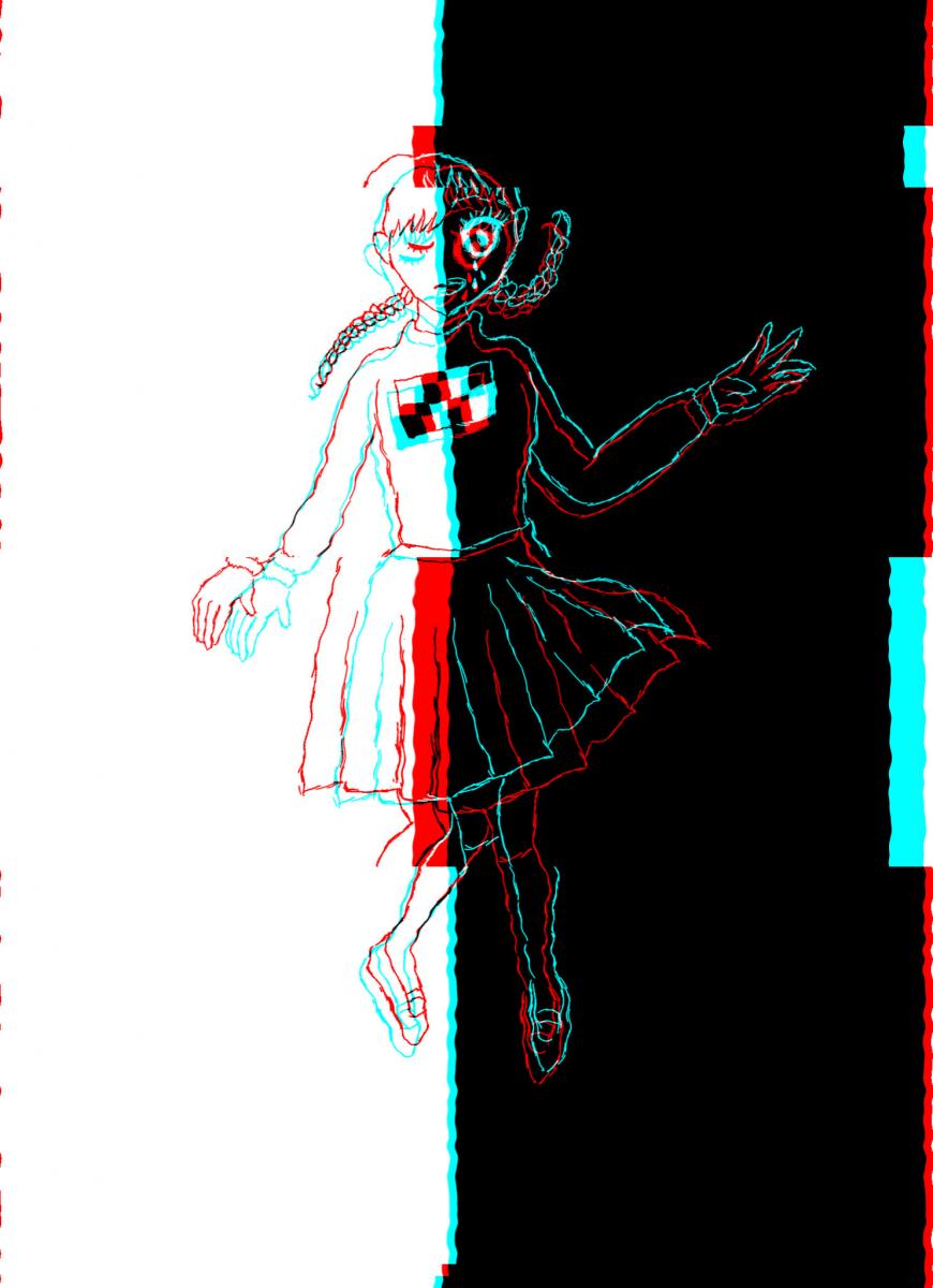 Glitchy Madotsuki Prints picture