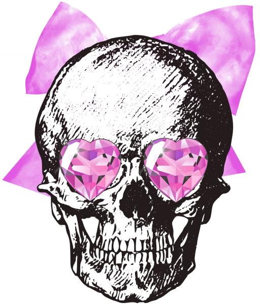 Pretty Skull Cutie Sticker