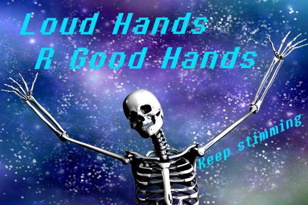 Loud Hands Pride Print picture