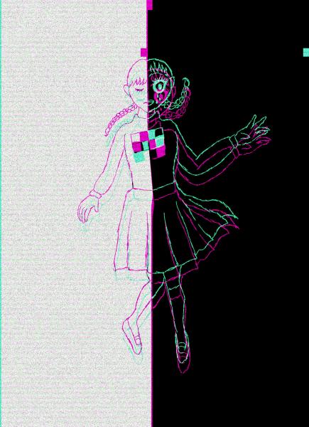 Glitchy Madotsuki Prints picture